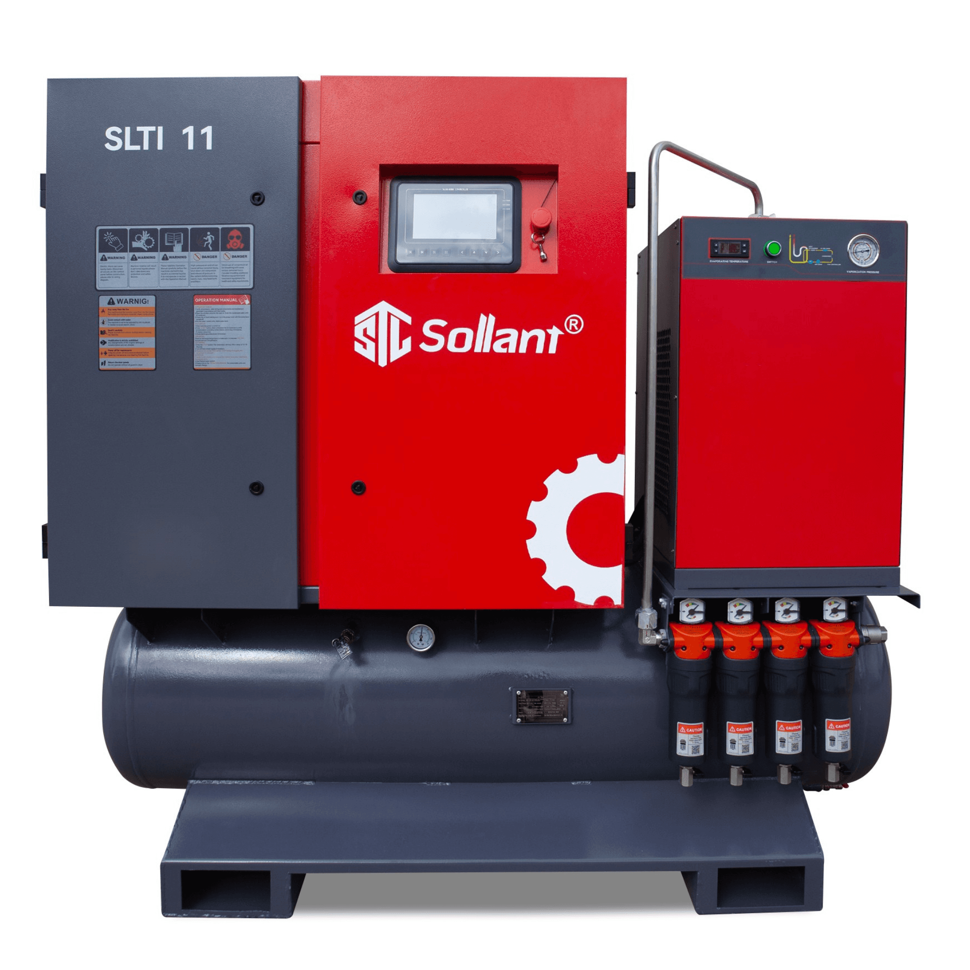 Packaged 4-in-1 Compressor 11 kW 10 Bar - Image 1