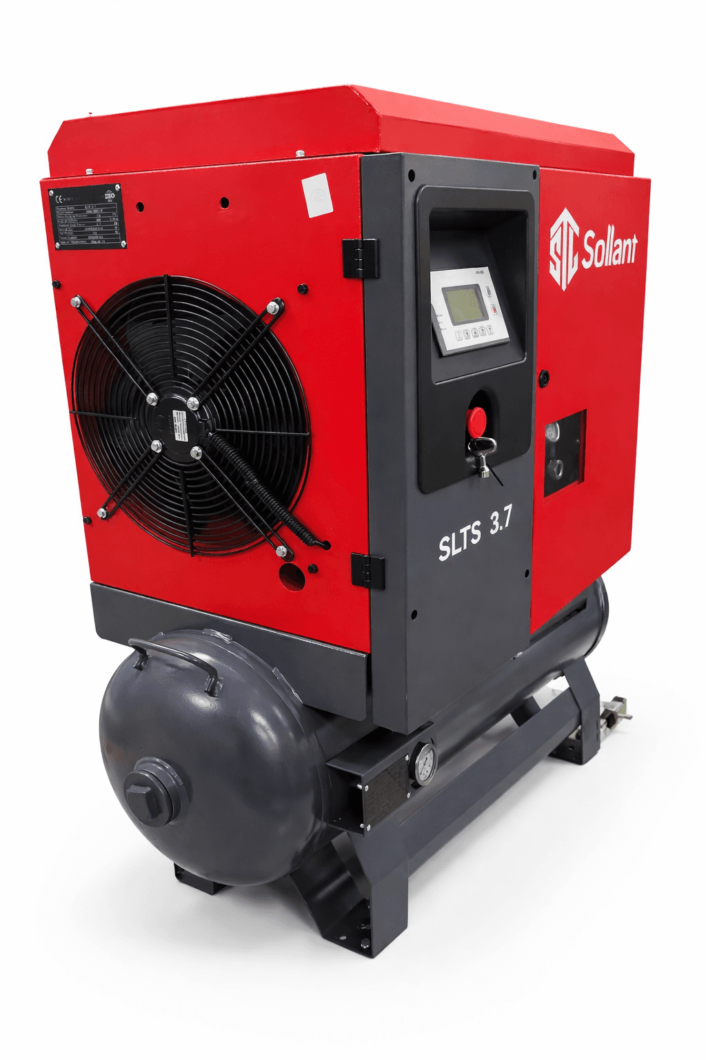 Single Phase 2-in-1 Compressor 3.7 kW 10 Bar - Image 2
