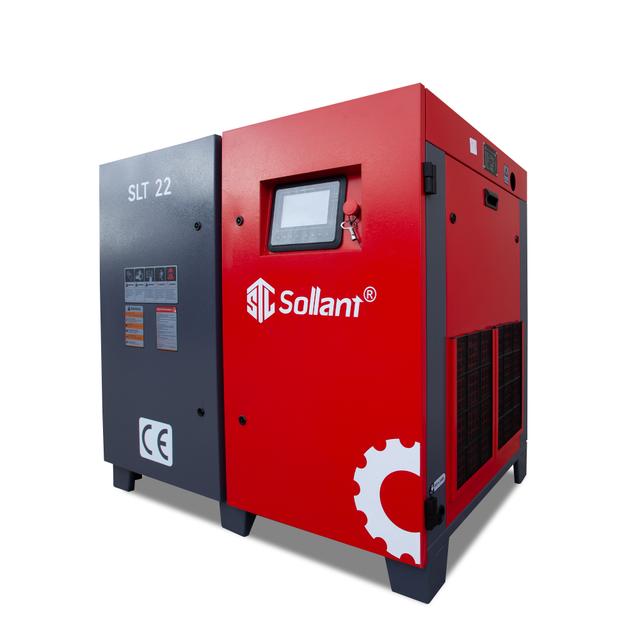 Compressor Bse Single Stage Base Mounted Compressor 22 kW 10 Bar | Sollant Compressors