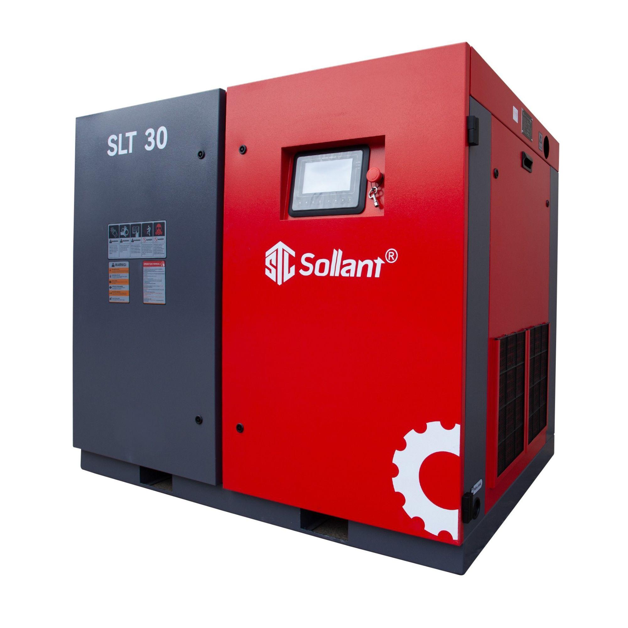 Single Stage Compressor Inutm Single Stage Base Mounted Compressor 30 kW 10 Bar | Sollant Compressors