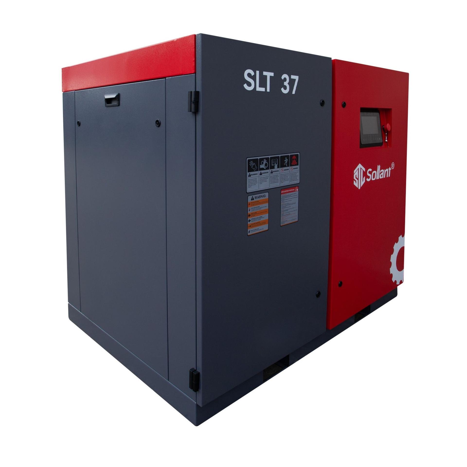 Power Base Compressor Single Stage Base Mounted Compressor 37 kW 10 Bar | Sollant Compressors